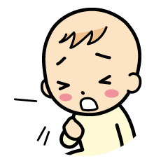 せきをしている赤ちゃん イメージ