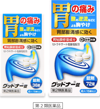 「グッドナー錠」商品画像 第2類医薬品