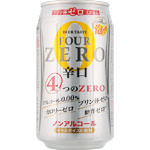 ノンアルコールビールテイスト飲料 ＦＯＵＲ ＺＥＲＯ 辛口 350mL
