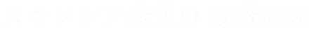 スキンケア発想の浸透保湿