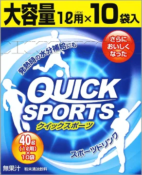 NID クイックスポーツ 無果汁 400g（40g×10袋）