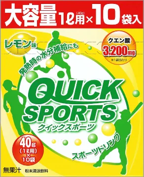 NID クイックスポーツ レモン味 400g（40g×10袋）