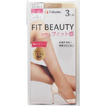 福助 ＦＩＴ ＢＥＡＵＴＹ ショートストッキング ２２－２５ 3足組 クリアヌード 330