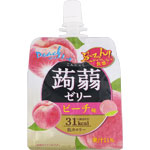 ＮＩＤ 蒟蒻ゼリー ピーチ 180g