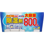 ＮＩＤ 除湿剤 大容量８００ｍＬ 400g×3個