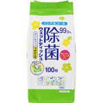 ＮＩＤ ノンアルコール除菌ウェット詰替え 100枚