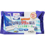 ＮＩＤ ９９．９％ウイルスクリアフローリングウェットシート 25枚