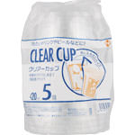 ＮＩＤ クリアカップ４２０ｍＬ 5個