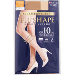 ＦＵＫＵＳＫＥ ＦＩＴ ＳＨＡＰＥ ストッキング Ｌ－ＬＬ 1枚 サワーベージュ 017