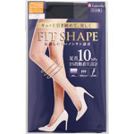 ＦＵＫＵＳＫＥ ＦＩＴ ＳＨＡＰＥ ストッキング Ｌ－ＬＬ 1枚 ブラック 090
