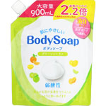 肌にやさしいボディソープグリーンシトラス 詰替用 大容量 900mL
