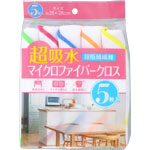ＮＩＤ 超吸水マイクロファイバークロス 5枚