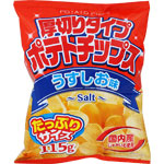 ＮＩＤ 厚切りタイプポテトチップス うすしお味 115g