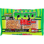 ＮＩＤ わさび柿ピー６パック 164g