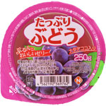ＮＩＤ たっぷりゼリー ぶどう 250g