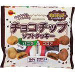 チョコチップソフトクッキーバニラ＆ココア 169g