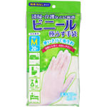 ＮＩＤ ビニール手袋Ｍ 吊り下げ袋入り 20枚 半透明