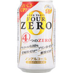 ノンアルコールビールテイスト飲料 ＦＯＵＲ ＺＥＲＯ 350mL