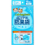 ＮＩＤ 防臭袋ペット用Ｓ 15枚 ブルー