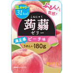 ＮＩＤ 蒟蒻ゼリー ピーチ 180g