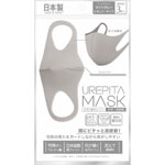 ＮＩＤ ウレピタマスク大人用 3枚 ライトグレー