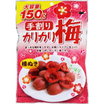 ＮＩＤ 大容量手割りカリカリ梅 150g