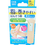 ＮＩＤ 指に巻きやすい絆創膏Ｍ 防水タイプ 20枚