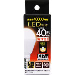 ＮＩＤ ＬＥＤ電球 Ｅ１７ ４０形 電球色 ＬＤＡ４Ｌ－Ｇ／Ｅ１７／ＮＩＤ 1個 電球色