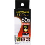 ＮＩＤ ＬＥＤ電球 Ｅ１７ ６０形 電球色 ＬＤＡ６Ｌ－Ｇ／Ｅ１７／ＮＩＤ 1個 電球色