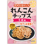 ＮＩＤ れんこんチップスうめ味 20g