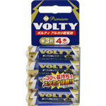 ＮＩＤ ＶＯＬＴＹ アルカリ乾電池 単三 4本