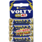 ＮＩＤ ＶＯＬＴＹ アルカリ乾電池 単四 4本