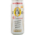 ノンアルコールビールテイスト飲料 ＦＯＵＲ ＺＥＲＯ 500mL