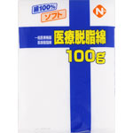 ＮＩＤ’Ｓ Ｈｅａｌｔｈ 一般医療機器 医療脱脂綿（青十字シリーズ） 100g