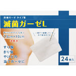 ＮＩＤ 滅菌ガーゼ徳用 Ｌ 24枚