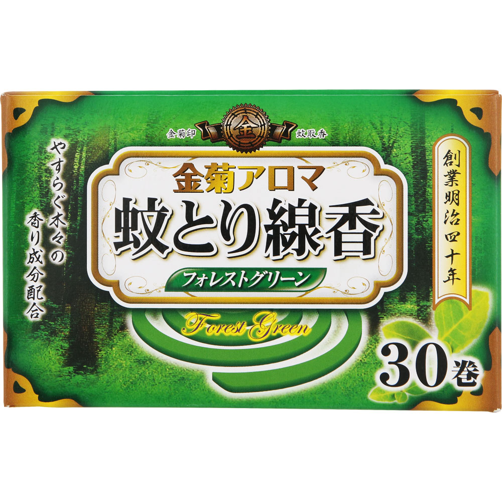 NID キンエイクリエイト 金菊 アロマ蚊とり線香 アソート 30巻 10箱