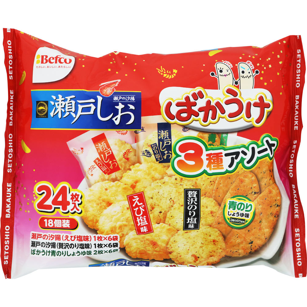 せとしお＆ばかうけアソートパック2｜ドラッグストアで買えるNID PB