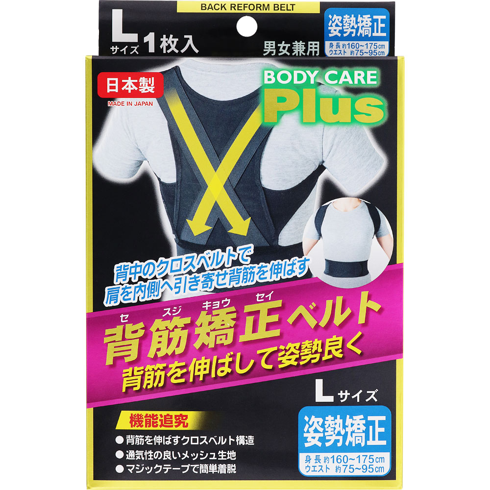 NID 背筋矯正ベルト L｜ドラッグストアで買えるNID PB