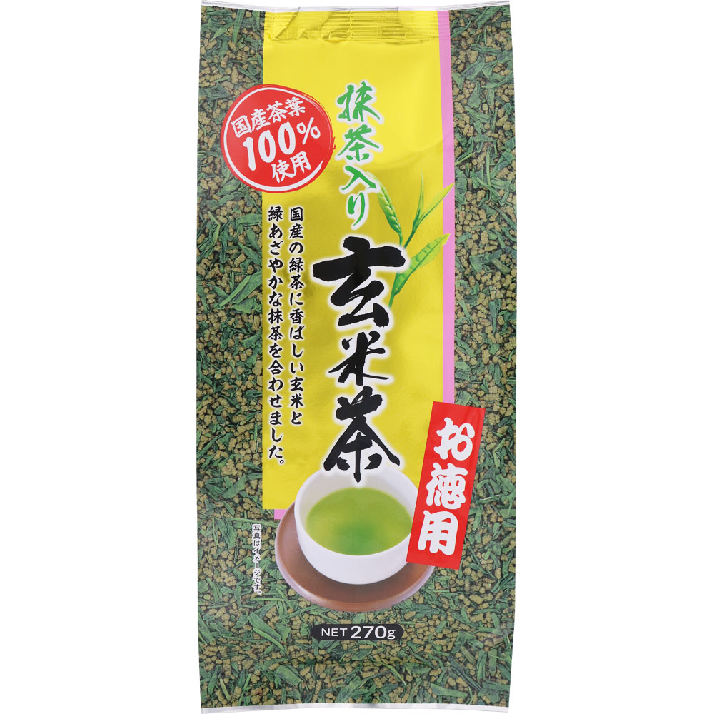 抹茶入玄米茶 180g袋入り